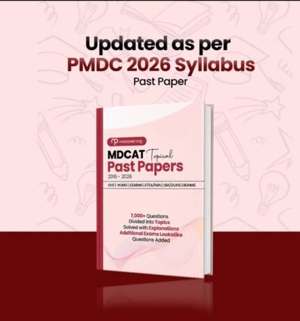 Nearpear MDCAT Past Paper Book