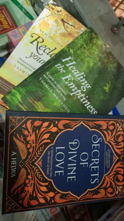Secret of divine love , Reclaim your heart, healing the empitness best 3 islamic books in original quality