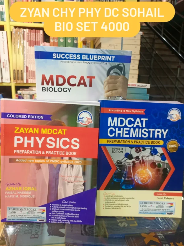 Mdcat phy chy bio Zyan series